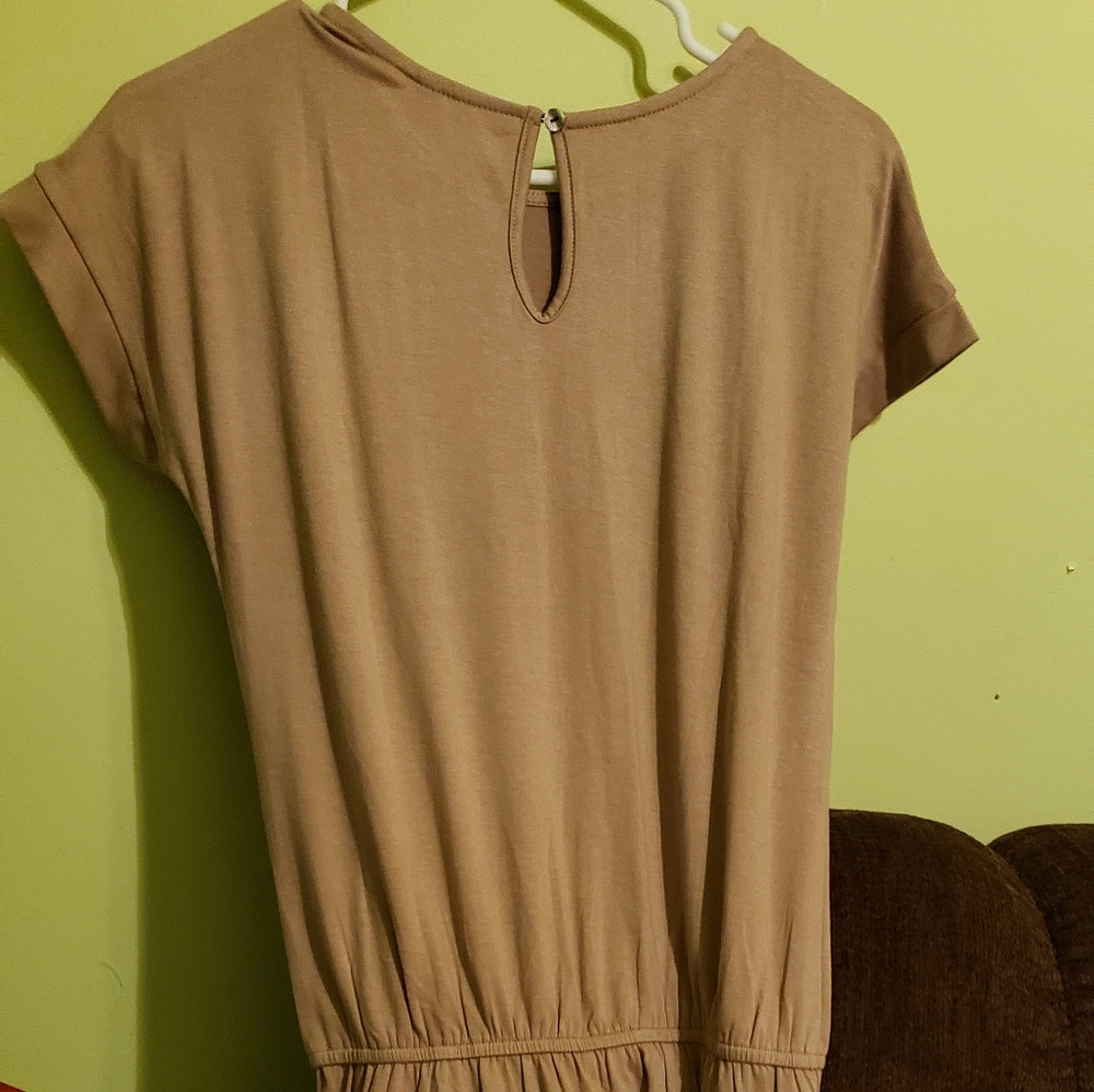 Romper tan